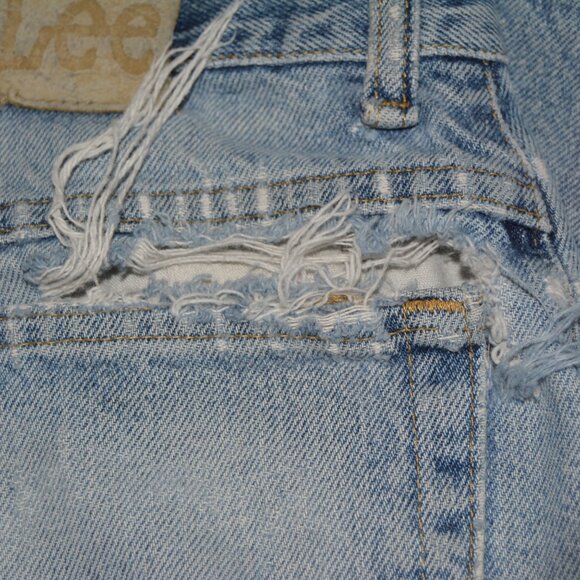 Lee | Absolutely Destroyed Ripped Baggy Jeans - Picture 4 of 8